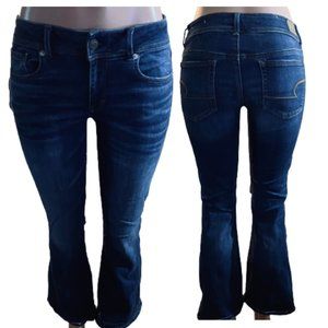 AMERICAN EAGLE OUTFITTER | SZ10 KICKBOOT STRECHABLE JEANS